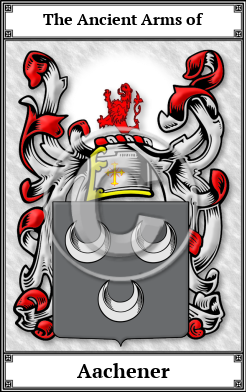 Aachener Family Crest Download (JPG)  Book Plated - 150 DPI