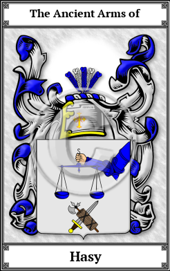 Hasy Family Crest Download (JPG)  Book Plated - 150 DPI