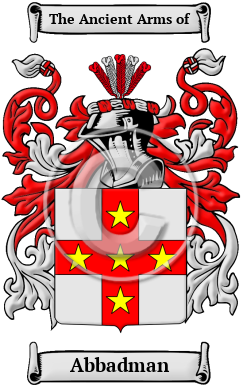 Abbadman Family Crest/Coat of Arms