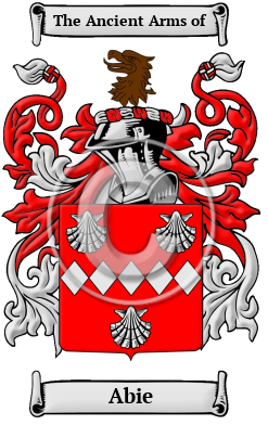 Abie Family Crest/Coat of Arms