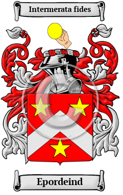 Epordeind Family Crest/Coat of Arms