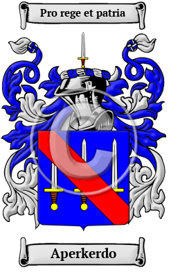 Aperkerdo Family Crest/Coat of Arms