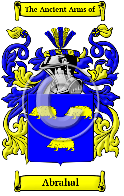 Abrahal Family Crest/Coat of Arms