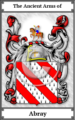 Abray Family Crest Download (JPG)  Book Plated - 150 DPI
