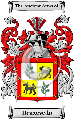Deazevedo Family Crest/Coat of Arms