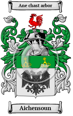 Aichensoun Family Crest/Coat of Arms