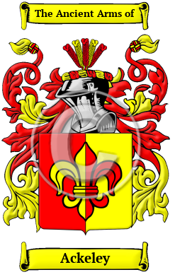 Ackeley Family Crest/Coat of Arms