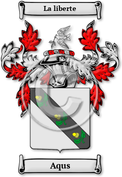 Aqus Family Crest Download (jpg) Legacy Series - 150 DPI
