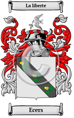 Ecers Family Crest Download (JPG) Heritage Series - 300 DPI