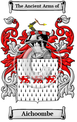 Aichoombe Family Crest/Coat of Arms