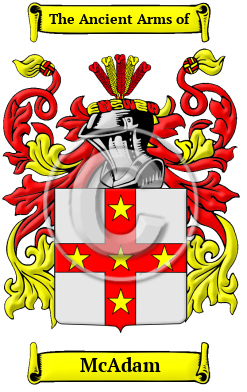 McAdam Family Crest/Coat of Arms