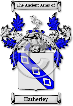 Hatherley Family Crest Download (jpg) Legacy Series - 150 DPI