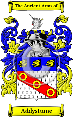 Addystume Family Crest/Coat of Arms