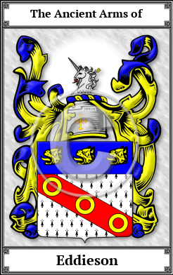 Eddieson Family Crest Download (JPG)  Book Plated - 150 DPI