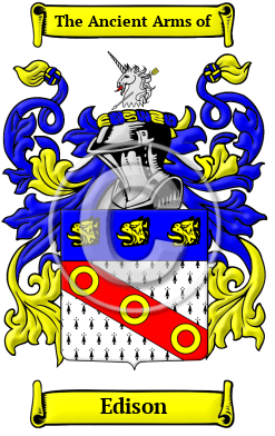 Edison Family Crest/Coat of Arms