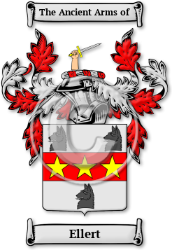 Ellert Family Crest Download (jpg) Legacy Series - 150 DPI