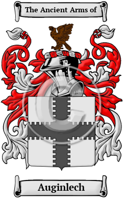 Auginlech Family Crest/Coat of Arms