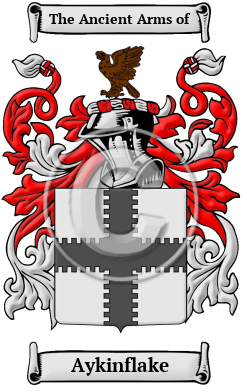 Aykinflake Family Crest/Coat of Arms