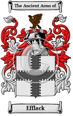 Efflack Family Crest/Coat of Arms