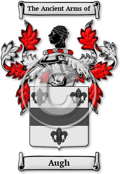 Augh Family Crest Download (jpg) Legacy Series - 150 DPI