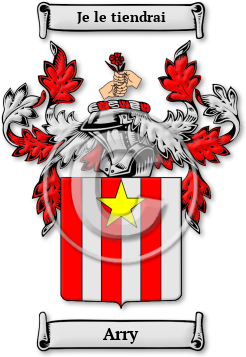 Arry Family Crest Download (jpg) Legacy Series - 150 DPI