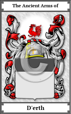 D'erth Family Crest Download (JPG) Book Plated - 600 DPI