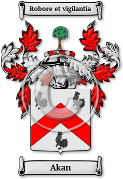 Akan Family Crest Download (jpg) Legacy Series - 150 DPI
