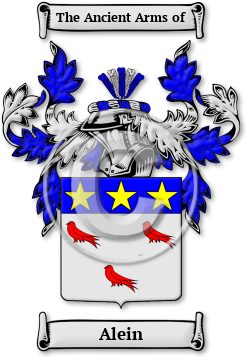 Alein Family Crest Download (jpg) Legacy Series - 150 DPI
