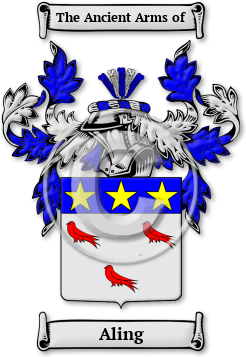 Aling Family Crest Download (jpg) Legacy Series - 150 DPI