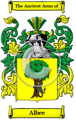 Albee Family Crest/Coat of Arms