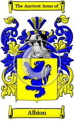 Albion Family Crest/Coat of Arms