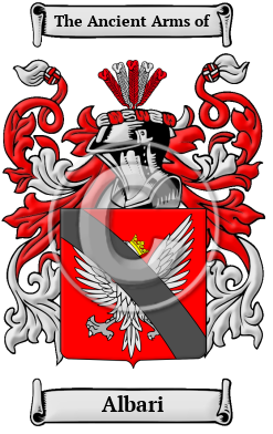 Albari Family Crest/Coat of Arms