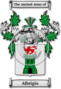 Albrigio Family Crest Download (JPG) Legacy Series - 600 DPI