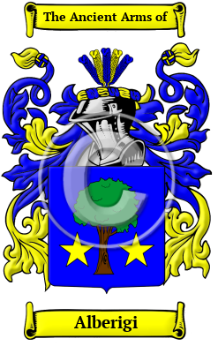 Alberigi Family Crest/Coat of Arms