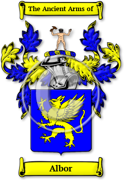 Albor Family Crest Download (jpg) Legacy Series - 150 DPI