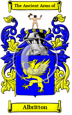 Albritton Family Crest/Coat of Arms