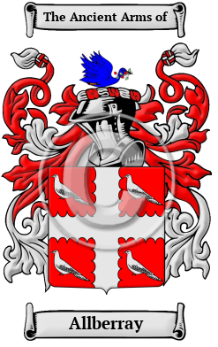 Allberray Family Crest/Coat of Arms