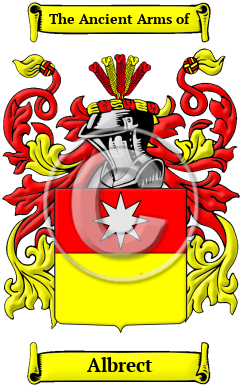 Albrect Family Crest/Coat of Arms