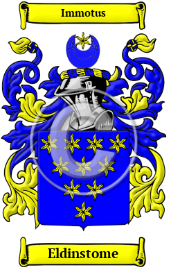 Eldinstome Family Crest/Coat of Arms