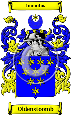 Oldenstoomb Family Crest/Coat of Arms