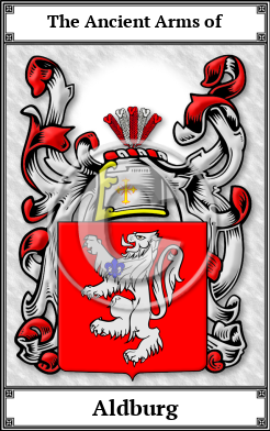 Aldburg Family Crest Download (JPG)  Book Plated - 150 DPI