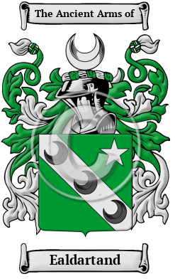 Ealdartand Family Crest/Coat of Arms