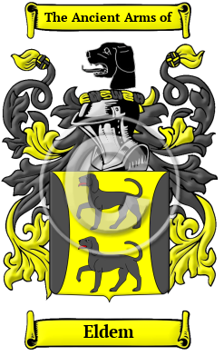 Eldem Family Crest/Coat of Arms