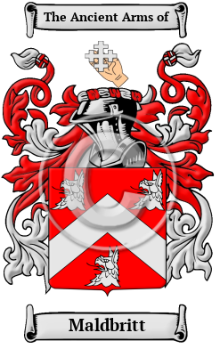 Maldbritt Family Crest/Coat of Arms