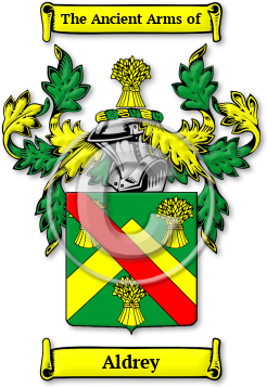 Aldrey Family Crest Download (jpg) Legacy Series - 150 DPI