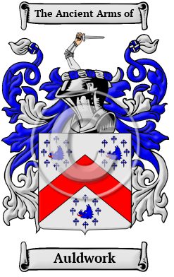 Auldwork Family Crest/Coat of Arms