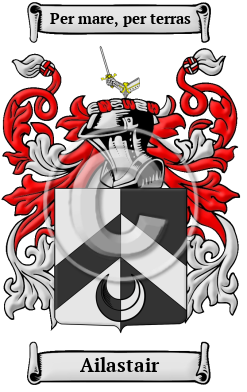 Ailastair Family Crest/Coat of Arms