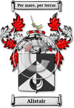 Alistair Family Crest Download (jpg) Legacy Series - 150 DPI