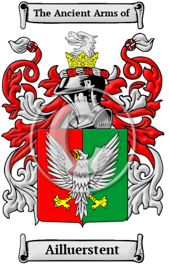 Ailluerstent Family Crest/Coat of Arms