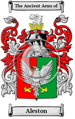 Aleston Family Crest/Coat of Arms